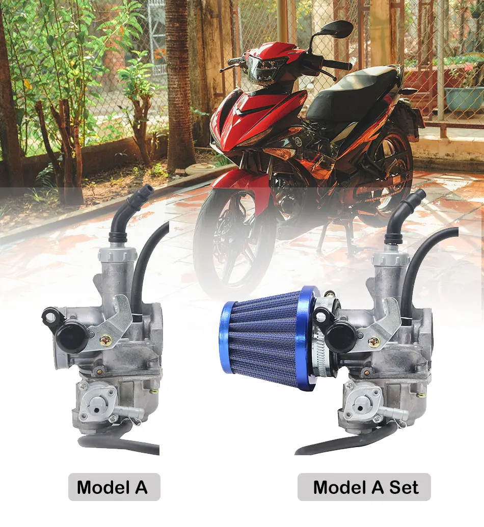 ZSDTRP мотоциклы карбюраторы карбюратор для honda Keihin WAVE 110 с воздушным фильтром