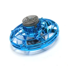 FLYING GYRO Fly Nova glowing Drone UFO Anti-collision Fly Helicopter�The most tricked-out flying spinner Best gift for child Kid