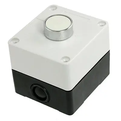 

AC 240V 3A White Momentary Flat Pushbutton Switch Normally Open Isovn