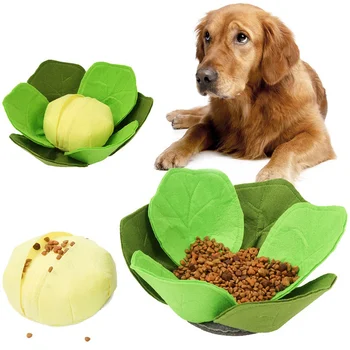 

New Increases IQ And Release Stress Pet Food Smell Ball - Fun And Interactive Plush Toys For Dogs & Cats: