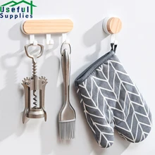 

Creative Pine Hook Self-adhesive Door and Window Side Clothes Hat Storage Pegboard Bathroom Accessory Subject Pendant Wall Hooks