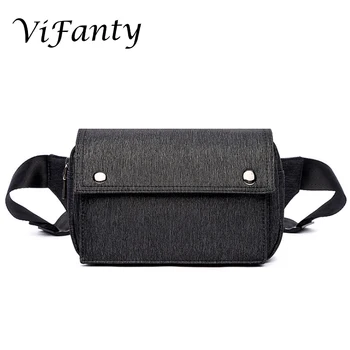

Fanny Pack for Men, Sling Shoulder Bag Chest Backpack Fashion Waterproof Waist Bag for Travel Running