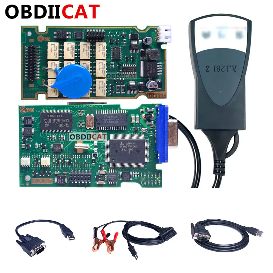 Горячая продажа Lexia3 V7.83 прошивка 921815C золотой PCB PP2000 с Diagbox версия V7.83|Считыватели