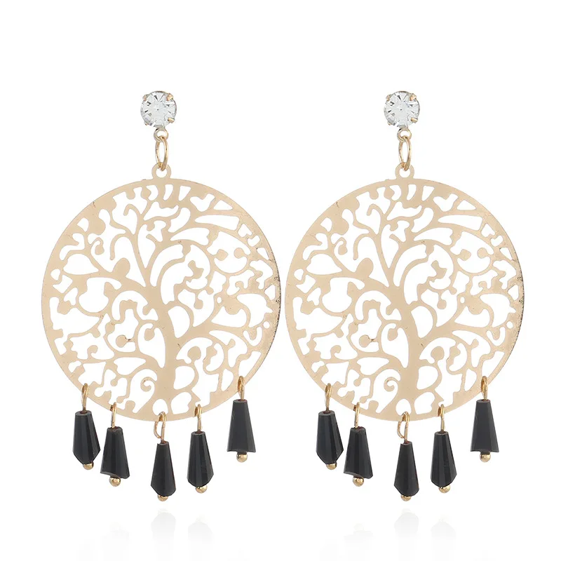 

Fashion computer earrings temperament life tree earrings
