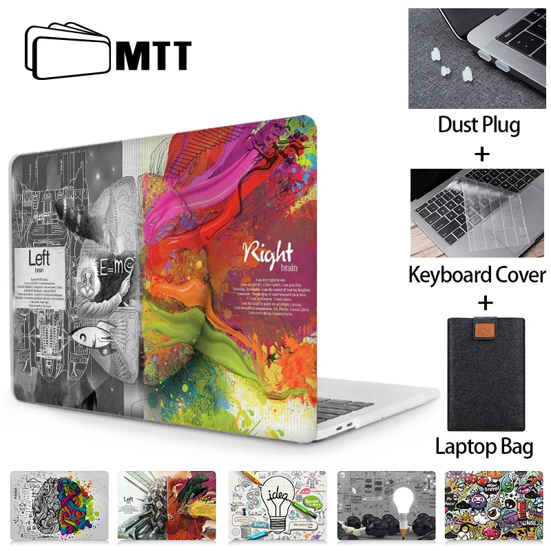 Чехол MTT для Macbook Air Pro 11 12 13 15 16 дюймов крышка сенсорной панели mac book A228 A2251 рукав