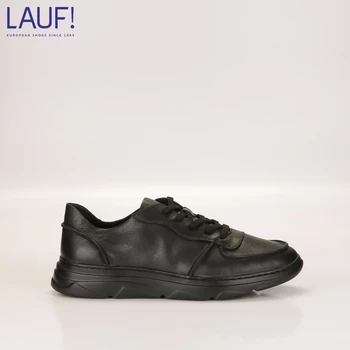 

Sneakers for men s202015-1a, Lauf!, genuine leather, black