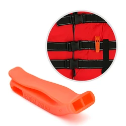 Sifflet de survie en plastique, pour Camping, randonnée, sauvetage, urgence, Football, basket ball, Double tuyau, Double sport 
