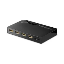 HDMI коммутатор 3 входа 1 выход аудио видео компьютер хост экран телеприставка сигнал ноутбук проектор ТВ HD 4 к сплит-экран disp