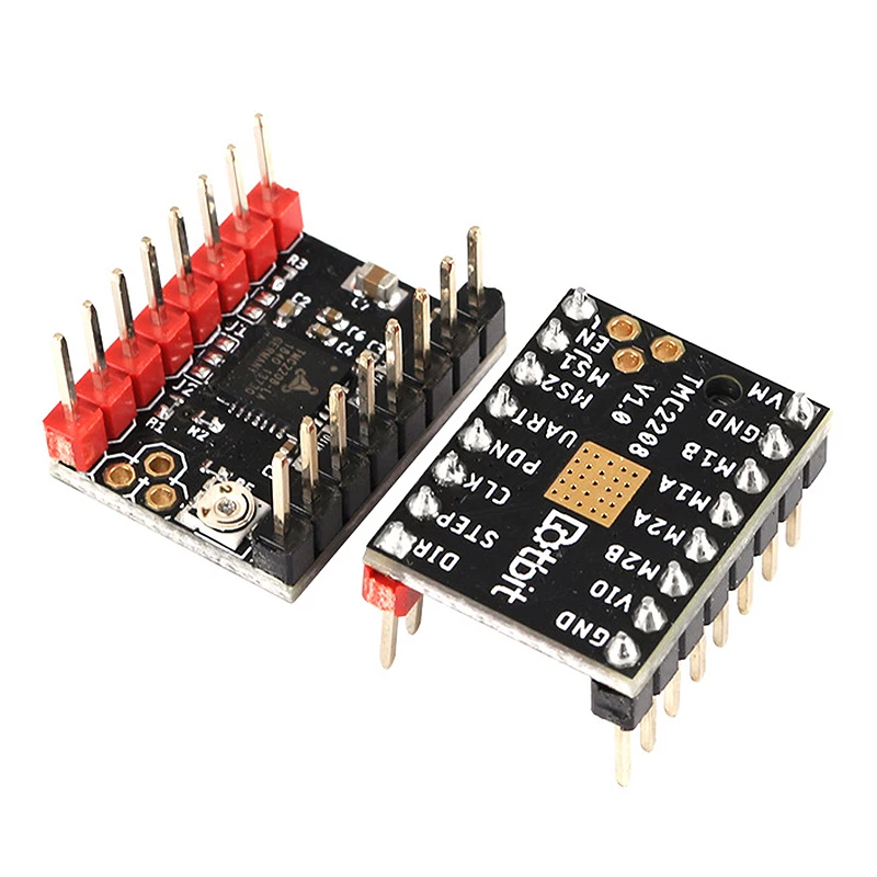 3D принтеры аксессуары Tmc2208 V1.0 Драйвер шагового двигателя бесшумный 256 высокое