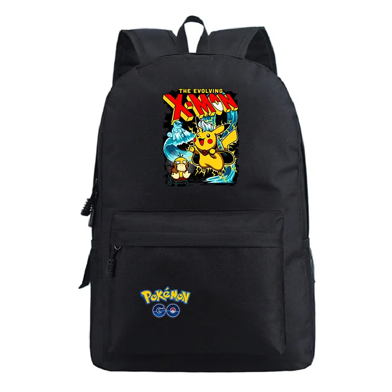 photo colour Mochilas модный рюкзак Pokemon Go, рюкзак для студентов, рюкзак для компьютера, школьные сумки, большая Вместительная дорожная сумка для ноутбука - Цвет: photo colour