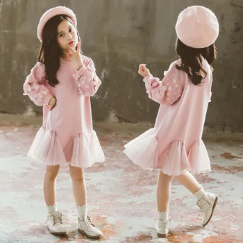

girls winter dress 2019 long sleeve kids dresses princess costume costume for kids prinsessenjurken meisjes