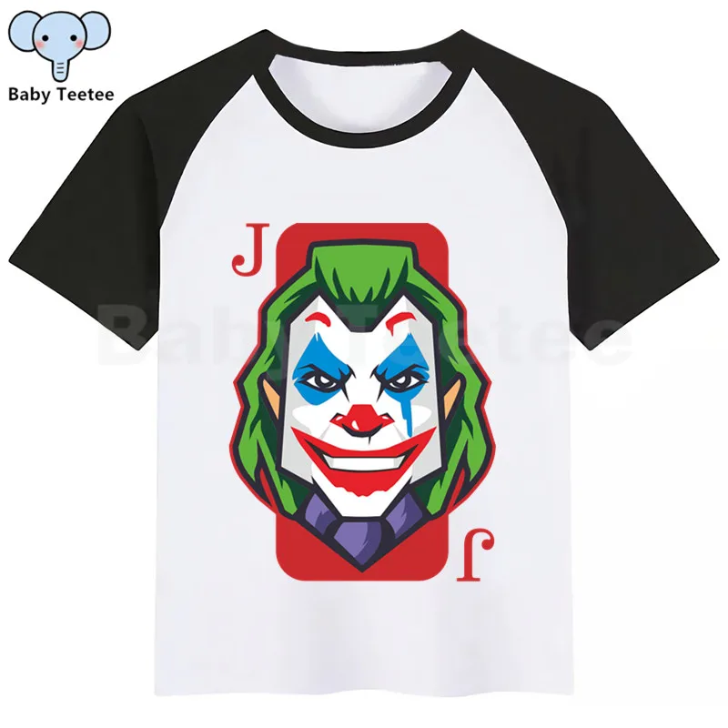 Joker Joaquin Phoenix New Kids Girls Boys Summer Casual Tshirt Printed Children Clothes Tops Cute Kids Baby Short Sleeve T-shirt