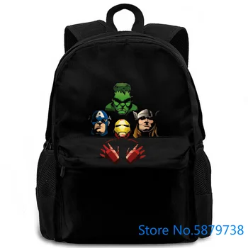 

The Avengers Rhapsody queen bohemian black women men backpack laptop travel school adult student
