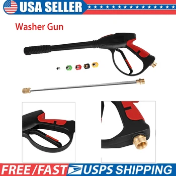 

Max 4000 PSI High Pressure Cleaner 1/2 inch BSP Thread Washer Spray Garden Water Jet Car Dust Washing Tool With 5 Nozzles