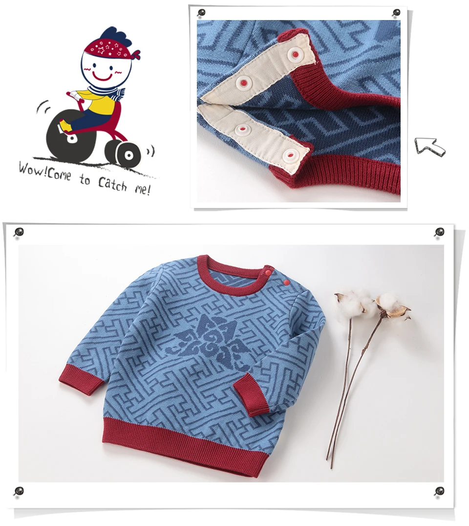 Детский зимний свитер, футболка, футболки с длинными рукавами, теплая одежда для малышей, вечерние топы для улицы