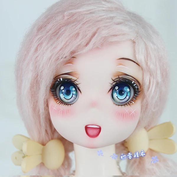 1/6 1/4 1/3 BJD аксессуары кукла полусферический глазный шар пластиковый мультфильм глаз для BJD/SD, не включает кукольную голову и другие E2558