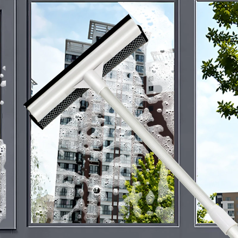 Window Cleaner Mop for Bathroom Mirror Long Handle Telescopic Window Multi-function Squeegee Wiper Home Glass Cleaning Tools window cleaning squeegee,window cleaner,window cleaning tool,glass scraper,glass window scraper,cleaning squeegee,cleaning mop,scraper tool,scraper cleaner