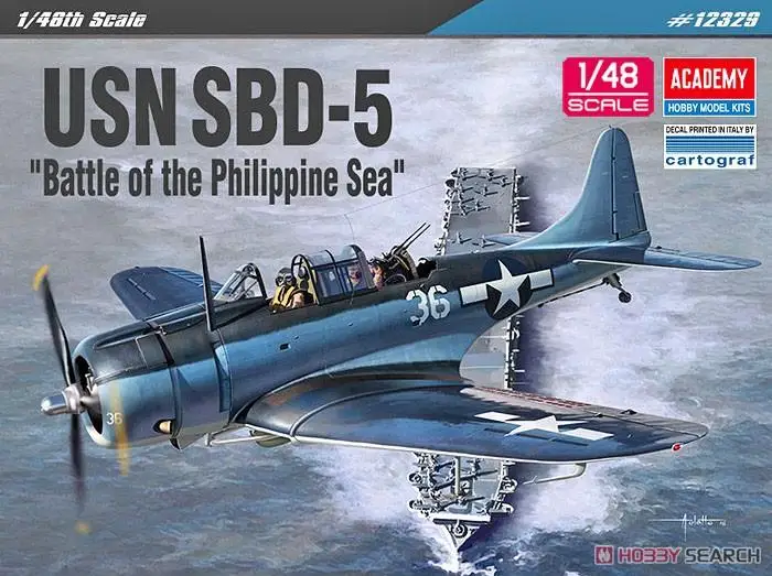 

Академия AC12329 1/48 USN SBD-5 пластиковая модель набор «Битва за Филиппинское море»