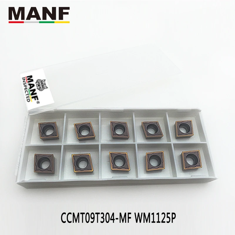 MANF токарные инструменты CCMT09T304 CCMT09T308 карбидные вставки расточные стержневые вставки инструмент для нарезки токарные инструменты SCLCR1616K09