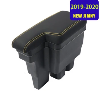 

Jimny ABS Car Armrest Box Replacement, Center Console Storage Box for Jimny JB64/JB74 2019-2020