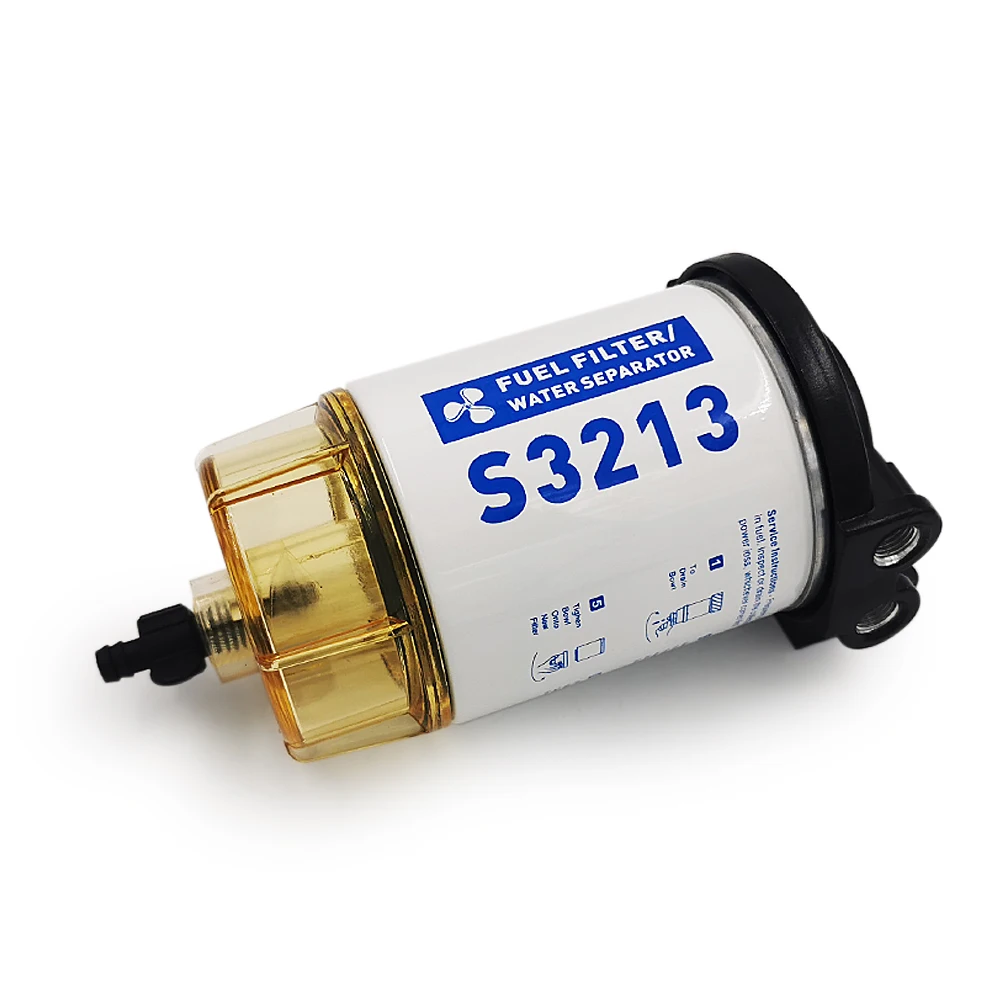 S3213 Outboard Marine Boat Fuel Filter 35604941 35809097 Diesel Fuel Water Separator for Racor Marine Engine Boat fuel filter water separator