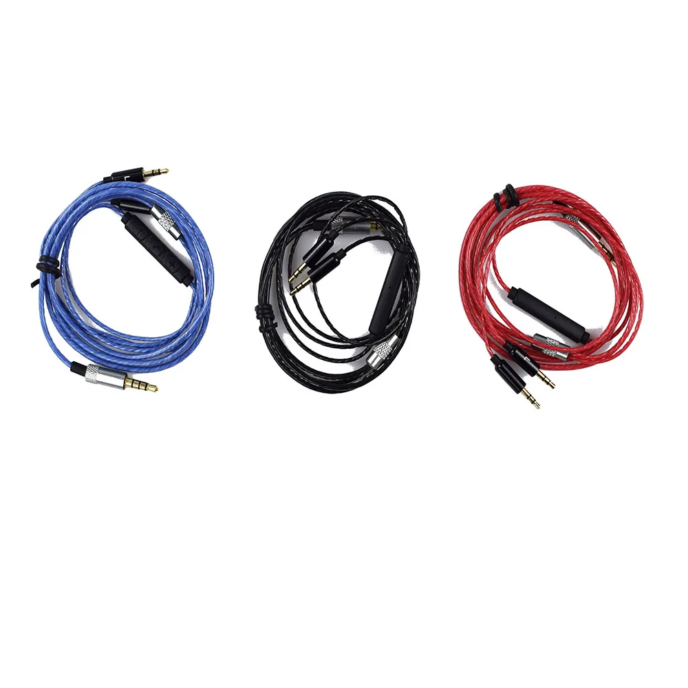 Гибкий сменный аудиокабель 1 2 м с микрофоном для Sol РЕСПУБЛИКА Master Track HD V8 V10 V12 X3