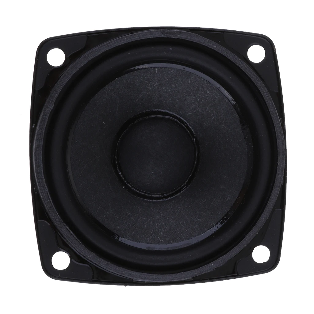 8Ohm Stereo Audio Speaker Hifi Speaker 4Ohm Full-range DIY Loudspeaker Clear Sound	 Rubber Edge and Magnetic horn
