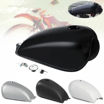 

Fuel Gas Tank High Performance Cafe Racer Gas Tank Universal Iron Fuel Tank BOBBER For Suzuki GN125 GN250 GN Easy to Install