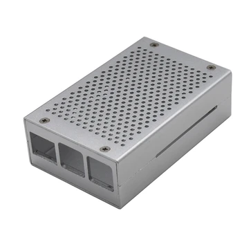 

for Raspberry Pi 4 Model Metal Case Aluminum Alloy Box Shell Compatible for Raspberry Pi 4