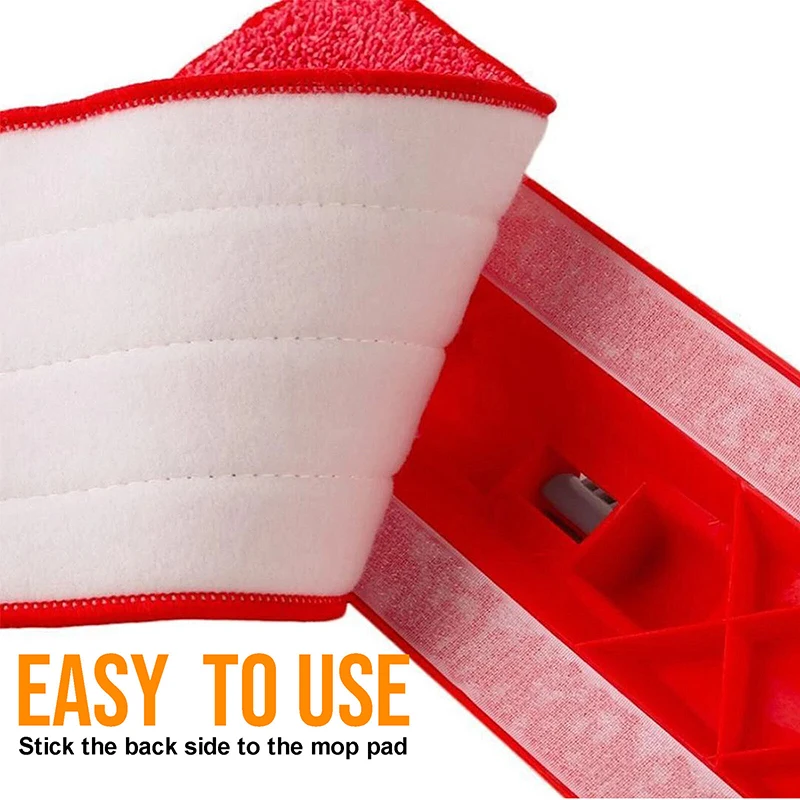 3pcs Mop Pads Head Replacement Home Cleaning Pad Microfiber Refill Household Dust Cleaning Washable Replacement Mop Pads