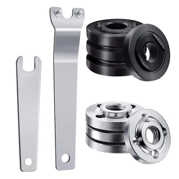 

100mm Angle Grinder Replacement Parts - Angle Grinder Spanner Wrench Grinder Inner Flange Nut & Grinder Outer Flange Nut