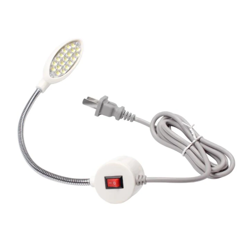Sewing Machine Light 10/20/19/30 LEDs Flexible Working Gooseneck Lamp