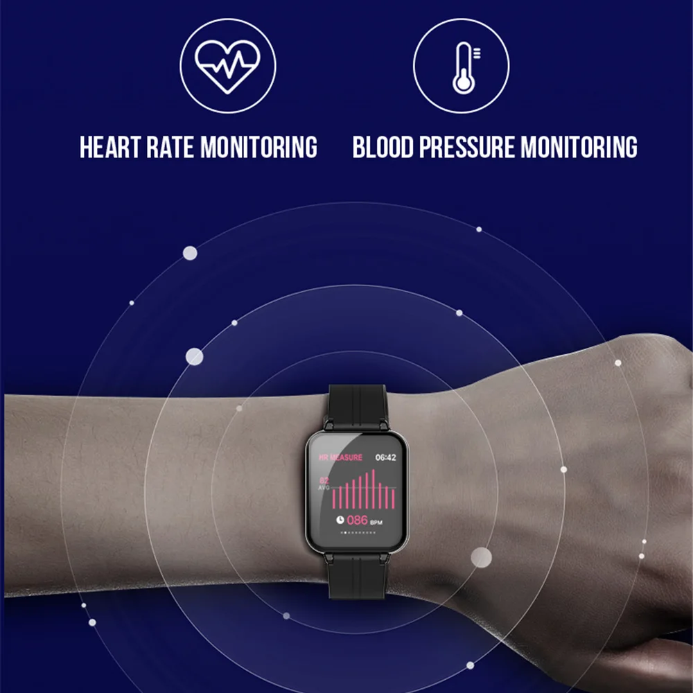 Новинка B57 Смарт-часы браслет IP67 водонепроницаемый монитор сердечного ритма кровяное давление фитнес-трекер для женщин и мужчин спортивные часы наручные
