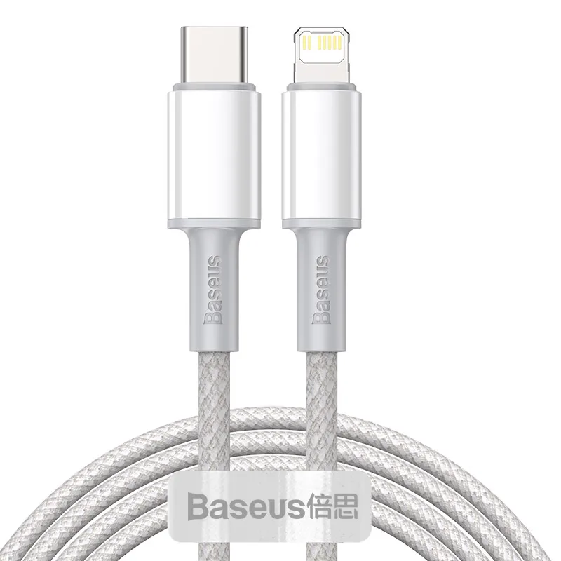 cable to connect iphone to tv Baseus 20W USB C Cable for iPhone 13 12 11 Pro Max XR 8 PD Fast Charging for iPhone Charger Cable for MacBook iPad Type C Cable android charger type c Cables