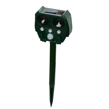 

Solar Ultrasonic Power Pest Animal Repeller Repellent Garden Outdoor Yard Cat Dog Fox