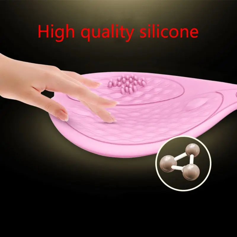  Electric Breast Massager USB Rechargeable Wireless Invisible 16 Mode Mobile Phone Control Anti Ches