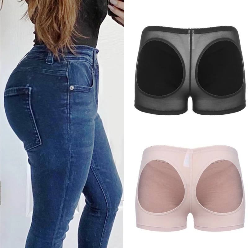 

Women Butt Lifter Booty Enhancer Tummy Control Panties Seamless Body Shaper Sculpting Hip Shaping Shorts Push Up Underwear