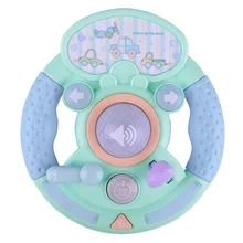 Стиль, Детская обучающая модель, Автомобильное рулевое колесо, игрушка для раннего образования, Детская развивающая музыкальная игрушка, пианино