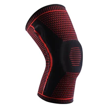 1Pcs 3D Knee Patella Protector Breathable Brace Silicone Knee Pad Basketball Running Knee Sleeve Support Sports Kneepads