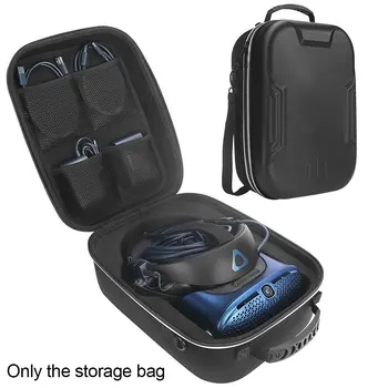 

VR Storage Bag Strap Buckle Carry Pack Eyewear Black Protective Hard Pressure Resistant Portable Waterproof Travel Cover For HTC