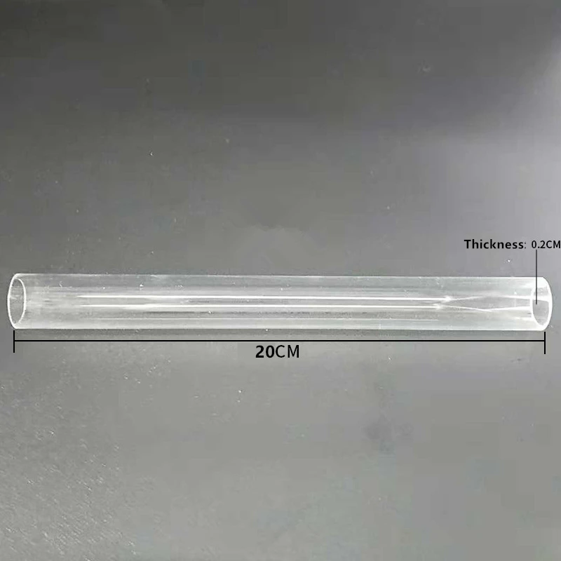 Transparent Полые Акриловые роликовые палочки для гончарная керамика скульптуры Полимерная глина моделирование DIY Искусство ремесло литье прокатки инструмент - Цвет: Transparent
