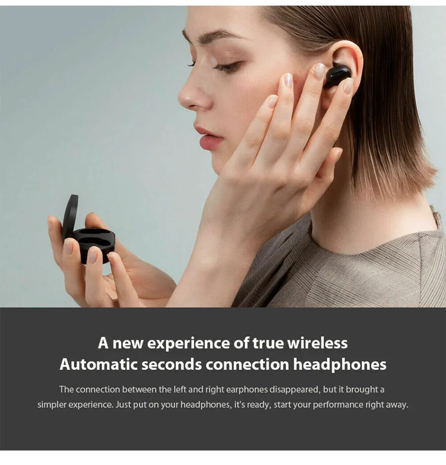 A6S 5,0 TWS Bluetooth гарнитуры для Xiaomi Redmi Airdots Беспроводные наушники с шумоподавлением микрофон для iPhone huawei samsung