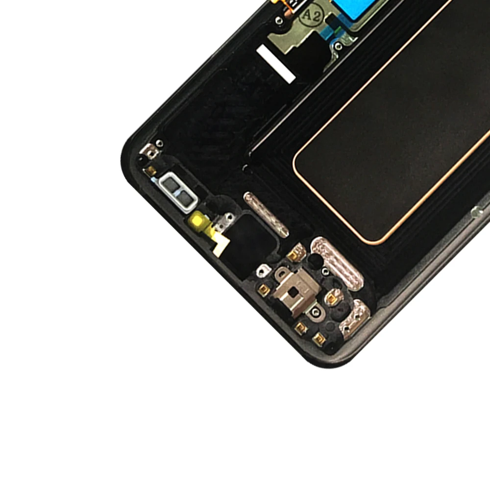 ЖК-дисплей s для samsung Galaxy S8 Plus G955 G955F G955A G955T G9550 Super AMOLED ЖК-дисплей протестированный сенсорный экран рамка в сборе