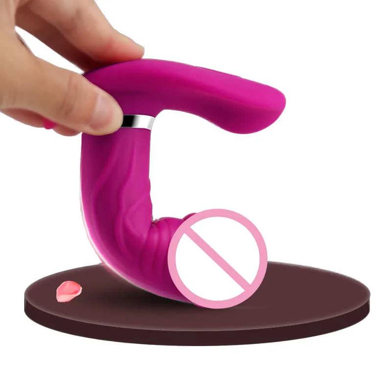 Вращающийся на 360 градусов Вибрационный носимый фаллоимитатор вибратор взрослые