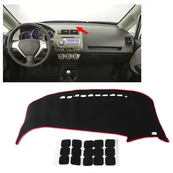 

Car Dashboard Cover Anti-UV Dash Mat Pad Fit for Toyota Previa 2006 2007 2012 Polyester Black araba aksesuar