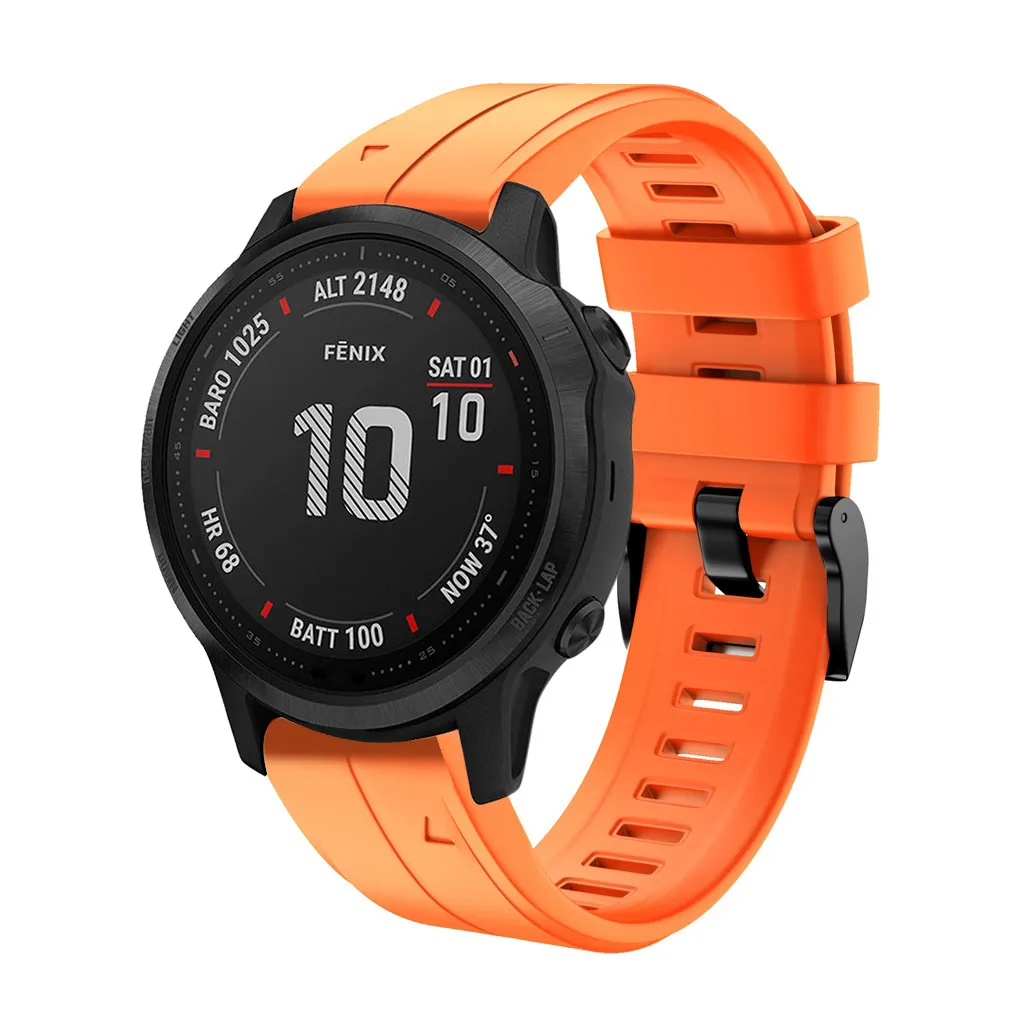 Для Garmin fenix 6 S/6 Spro умный ремень браслет аксессуары замена силиконового смарт-запястья для Garmin fenix 6 S/6 Spro# H15