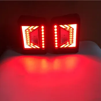 

For Jeep Wrangler JK 07-16 US version/euro version LED Tail Lights Brake Turn Signal Reverse Lamp Rear Lights Running Light