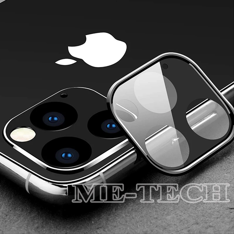100 шт 3D полный охват задняя камера объектив стекло протектор экрана для iPhone 11 Pro Max