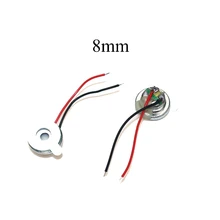  1pcs 32R 32ohm Round 8mm Headphone small speaker subwoofer TWS earphone speaker DIY Parts Driver Unit w/ cable line repair part 