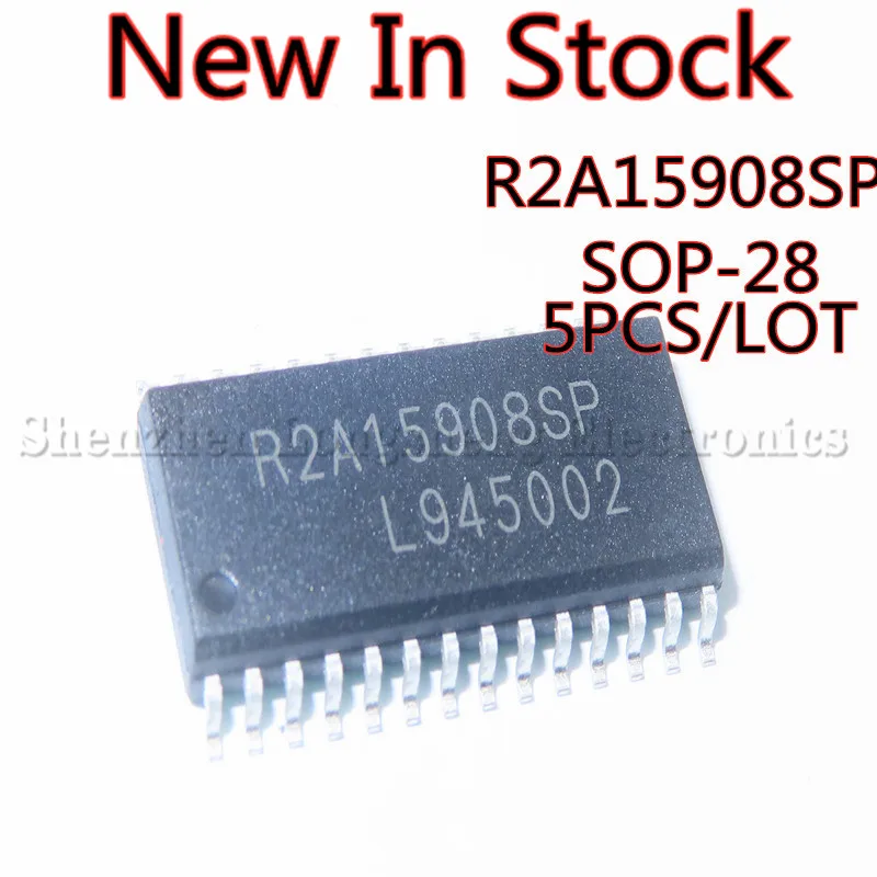 5 шт./лот R2A15908SP SOP-28 SMD цифровая микросхема переключения звука новая модель